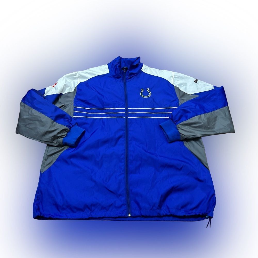 NFL Indianapolis ColtsāReebok Windbreaker Jacket
